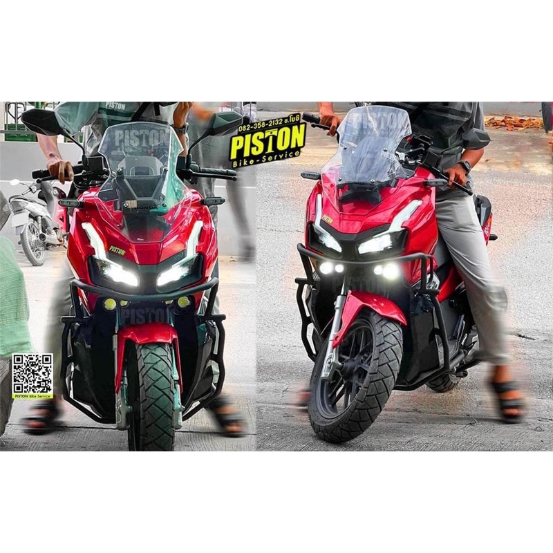ADV150 แคชบาร์ กันล้มรอบคัน by Pistonbikeservice