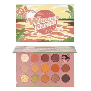 You Colorlanc wanoer nature eyeshadow palette 15g