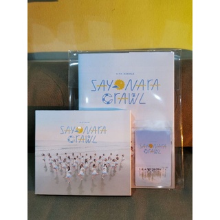 BNK48 11th SAYONARA CRAWL เฉพาะ Single + Photo Book + Music Card (ไม่มีรูป)​