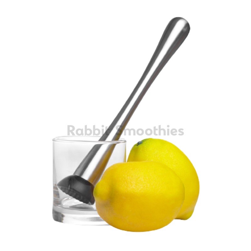 แท่งกดผลไม้ แท่งบดน้ำแข็ง คอกเทล ทรงตรง ทรงมีเอว บดน้ำมะนาว ทำชามะนาว - รูปที่ 3