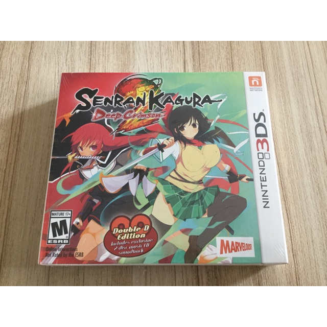 แผ่นเกมส์ 3DS senran kagura deep crimson มือหนึ่งในซีล
