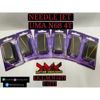 UMA RACING เข็มคาร์บูเรเตอร์ N68J N68K N68L N68M N68N 4T N68E 2T UMA UMA สําหรับแข่งรถ