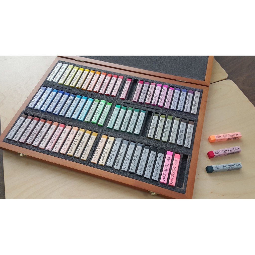 สี Soft Pastel 72 สี แบรนด์ Gallery Mungyo 