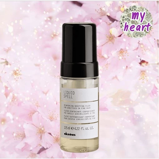 Davines Liquid Spell 125 ml​ อาหารผมชนิดโฟมเหมาะผมเส้นเล็กรีบแ​บ​น​