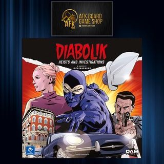 Diabolik Heists and Investigations - Board Game - บอร์ดเกม