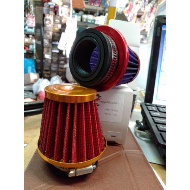 กรองอากาศซิ่ง3in1 คอตรง