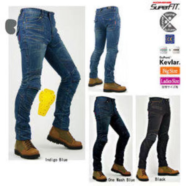 Japan k Brand PK718 กางเกงยีน กันกระแทก สําหรับขี่จักรยานยนต์