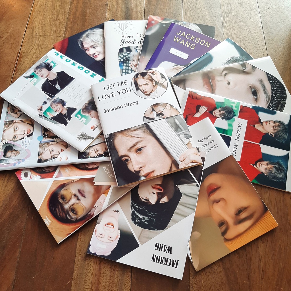 สมุดโน๊ต ปกแจ็คสัน หวัง Jackson Wang แบบที่ 26-27
