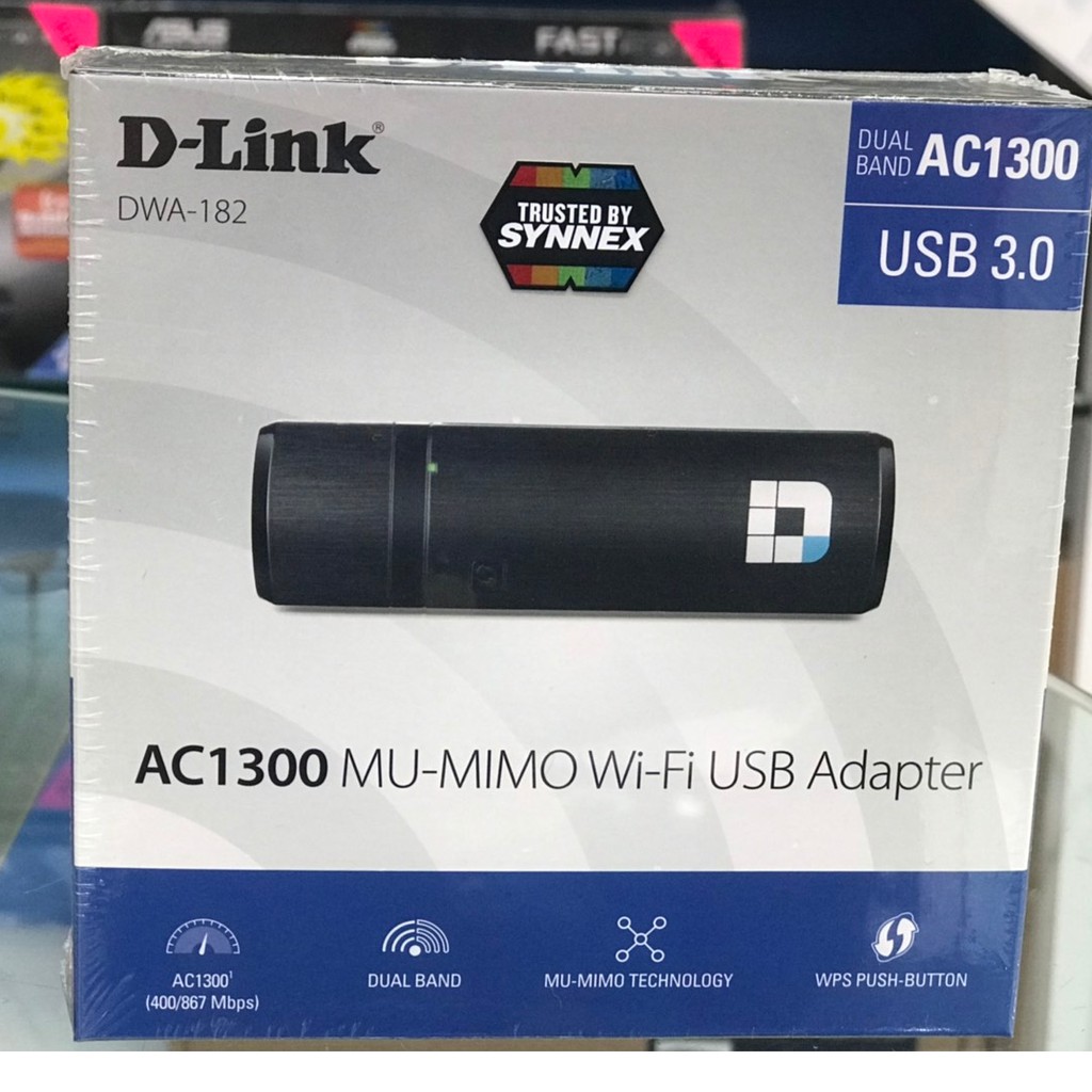 D-link DWA-182 USB Wireless AC1200