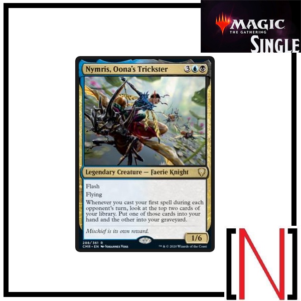 [MTG][Single][CMR] Nymris, Oona's Trickster ระดับ Rare [ภาษาอังกฤษ]