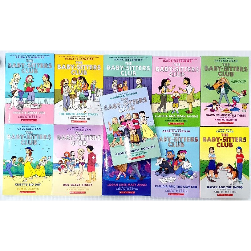 New Book 19!! Baby-Sitter club Graphic Novel 1-19 Bestseller for Middle School Kids ฉบับภาษาอังกฤษ มือหนึ่ง พร้อมส่ง!! ราคา ถูกที่สุด ดีลบีเคเค แกลเลอรีภาพที่ 5