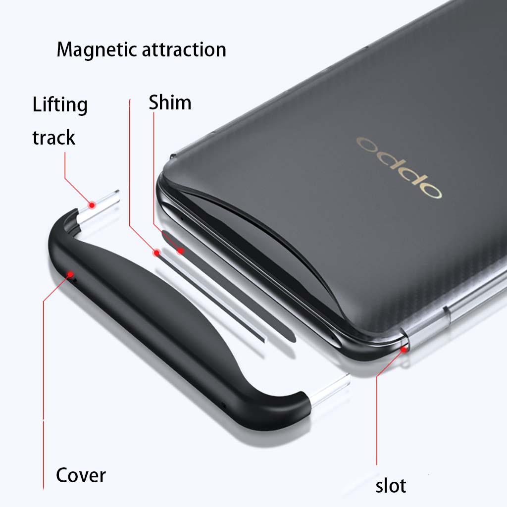 เคสแม่เหล็กแบบแข็งสําหรับ oppo find x