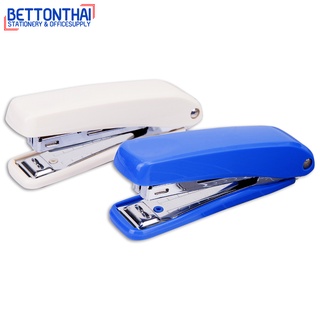 Deli 0282 Stapler Set #10 ชุดที่เย็บกระดาษ เบอร์ 10 คละสี 1 ชิ้น แม็ค แถมลวดเย็บ เครื่องเย็บกระดาษ office ที่เย็บกระดาษ