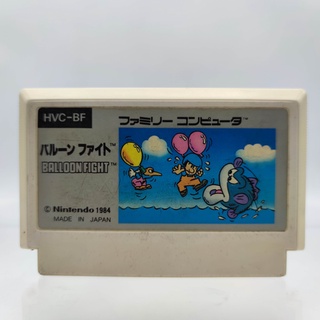 BALLOON FIGHT ตลับแท้ Famicom FC เทสแล้ว เล่นได้