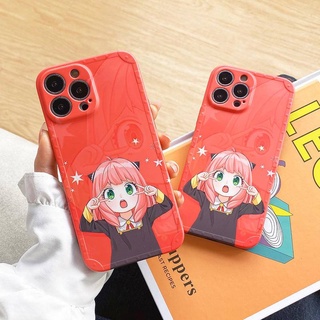 Spy×family เคสโทรศัพท์มือถือนิ่ม ลายการ์ตูนอนิเมะ Daughter Anya Forger น่ารัก สไตล์ญี่ปุ่น สําหรับ iPhone 7Plus 8Plus 11 12 13 Pro X XS Max XR 2022