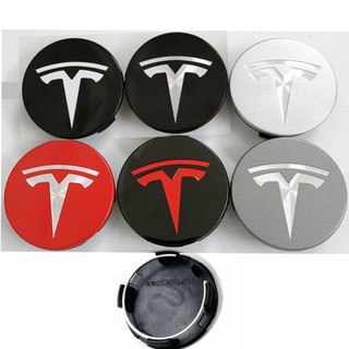 ฝาครอบดุมล้อรถยนต์ 56 มม. สําหรับ Tesla MODEL 3 SX Hub Center Cover Tesla Wheel Cover Tire Center Cover 4 ชิ้น