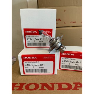 หลอดไฟหน้า HONDA Sccopy i รุ่นไฟเลี้ยวบังลม แท้ เบิกศูนย์ HONDA 12V 35/35W รหัส 34901-KZL-841