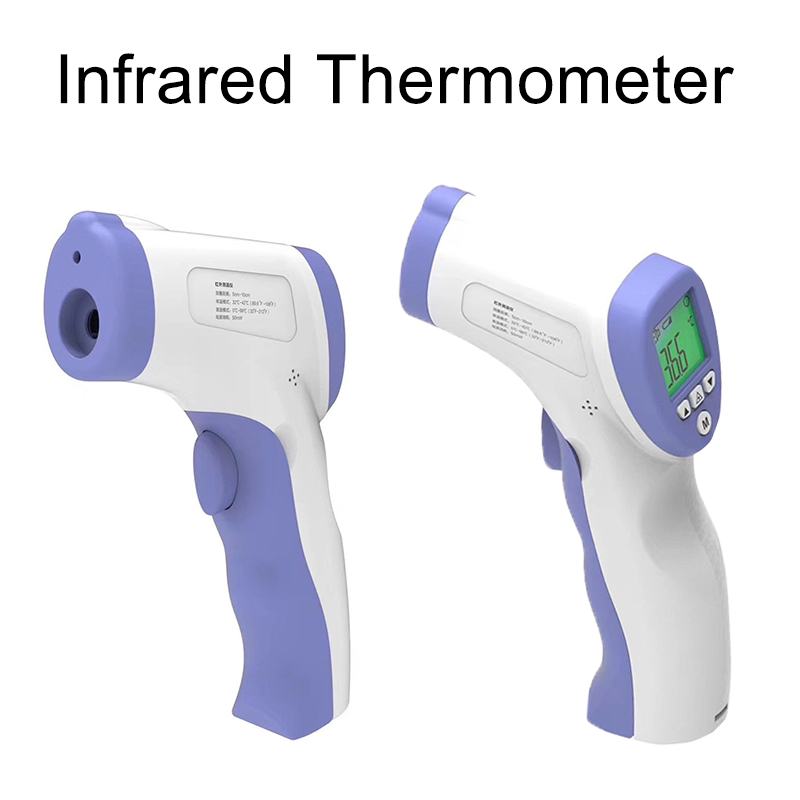 Digital Thermometer Infrared Forehead Body Temoral Temerature Gun