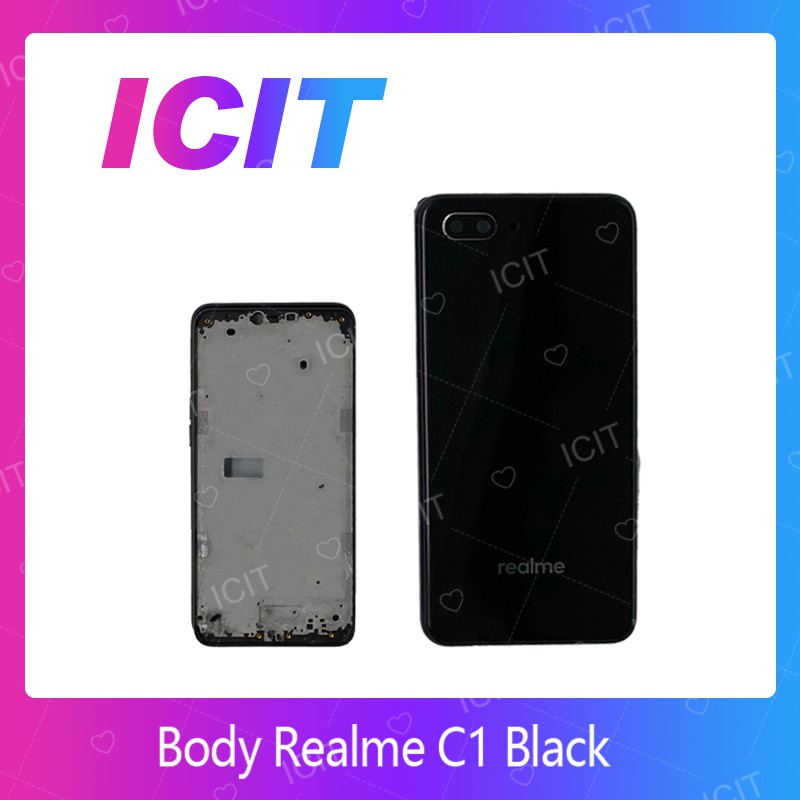 Realme C1 อะไหล่บอดี้ เคสกลางพร้อมฝาหลัง Body For Realme C1 อะไหล่มือถือ สินค้าพร้อมส่ง (ส่งจากไทย) ICIT 2020