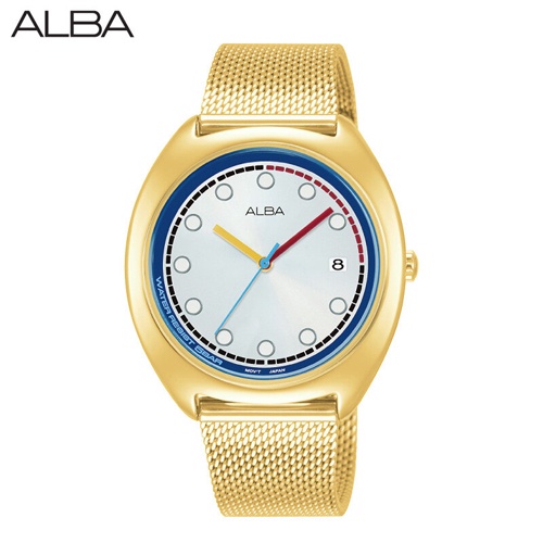 Alba นาฬิกาข้อมือผู้หญิง สายสแตนเลส  รุ่น AG8K44X,AG8K44X1