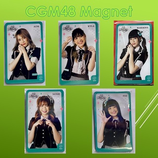 Magnet จาก CGM48 ชุด Eien Pressure [ Aom Kyla Marmink Nenie Pim ]