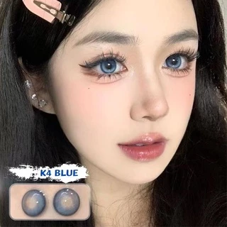 【0.00~-8.00】UYAAI คอนแทคเลนส์ สายตาสั้น K4 Blue 14.5 มม. บิ๊กอาย สีฟ้า 2 ชิ้น