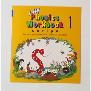 Jolly phonics workbook #1 Group 1 - s, a, t, i, p, n