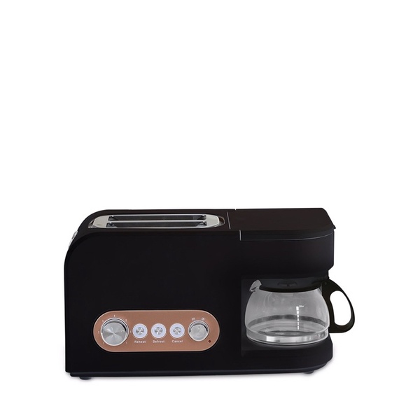 CUIZIMATE เซ็ตเครื่องปิ้งขนมปังพร้อมเครื่องชงกาแฟ รุ่น RBSDIY2IN1