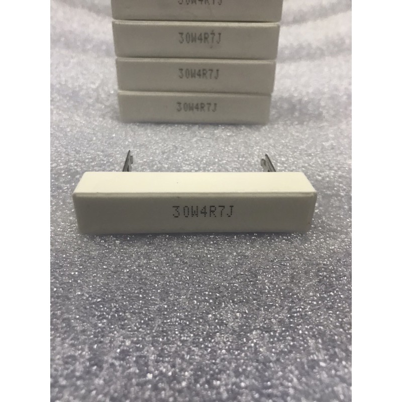 ตัวต้านทานพลังงาน 4R7 30w 1 คู่