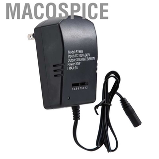 POWER อะแดปเตอร์พาวเวอร์ซัพพาย Macospice Us Universal Mains Ac / Dc 3 4 . 5 V 6v 7 9v 12v