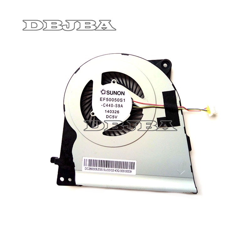 แล็ปท็อป CPU Cooler พัดลมระบายความร้อนสําหรับ Asus UX303 UX303L UX303LN UX303LA UX303LB EF50050S1-C4
