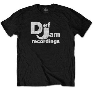 เสื้อผ้าผชเสื้อยืด พิมพ์ลาย Def Jam Recordings สไตล์คลาสสิกS-5XL