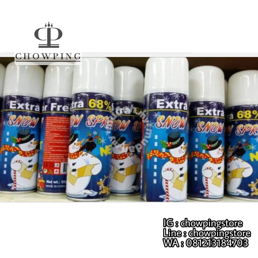 SNOW Spray / Crazy Party SNOW / Surprise SNOW Foam Spray