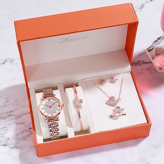 นาฬิกาข้อมือ ❣นาฬิกา Armani แท้ทางการสุภาพสตรี gypsophila diamond แบรนด์เนมแท้นาฬิกาควอตซ์ student 2021 new