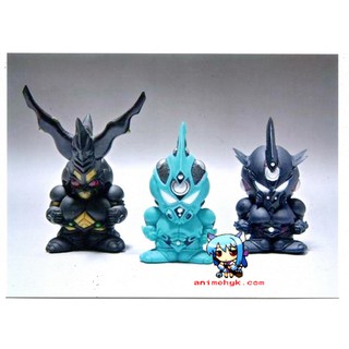เกราะชีวะ กายเวอร์ Guyver SD Set 1-3-Zxtole ไวนิล โมเดล ฟิกเกอร์ vinyl model figure 2-3 นิ้ว เล็ก
