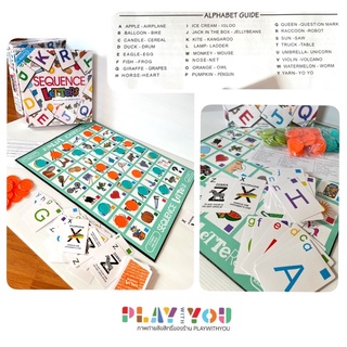 Play with You 🌈Sequence Letters ฝึกไหวพริบ การวางแผน การสังเกต และเรียนรู้ A-Z พร้อมคำศัพท์