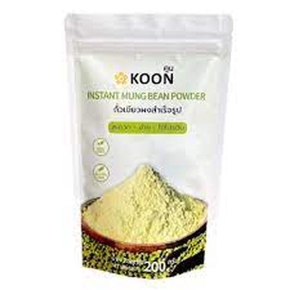 KOON/แป้งถั่วเขียวสำเร็จรูป 200 กรัม