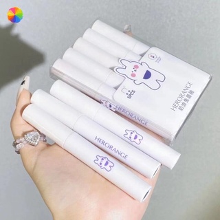 ลิปกลอส เนื้อกํามะหยี่ กันน้ํา ติดทนนาน 5 ชิ้น