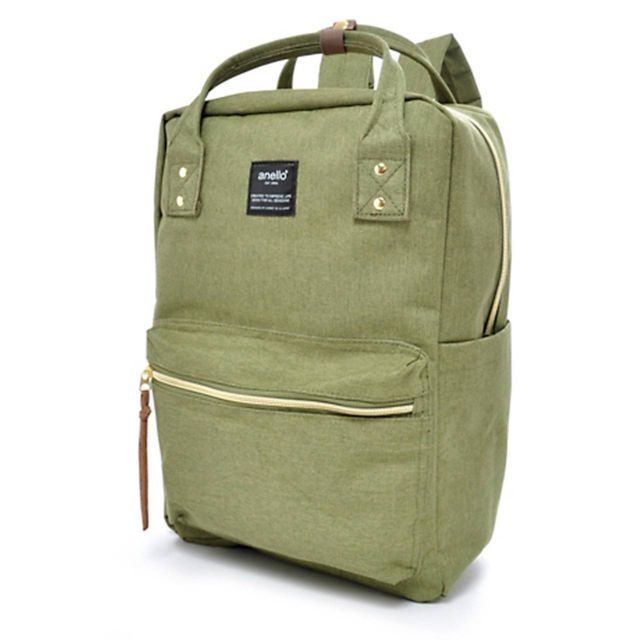 กระเป๋าเป้ ANELLO  แท้ รุ่น Regular Canvas Square Backpack
