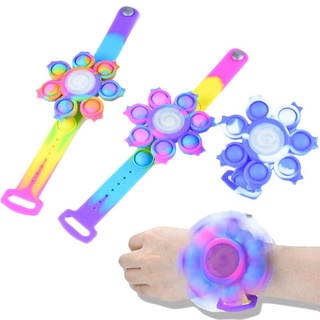 ของเล่น Fidget Hand Spinner เรืองแสง ช่วยบรรเทาความเครียด