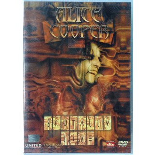 DVD ดีวีดี Alice Cooper Brutally Live ลิขสิทธิ์ ซีล