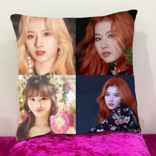 หมอนอิง สั่งทำ ใส่ได้4รูป หมอนอิงขนนุ่ม หมอนอิงโซฟา หมอนอิงในรถ หมอนอิงหลัง Cushions ซานะ มินาโตซากิ SANA TWICE