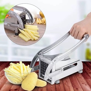 ที่หั่นเฟรนฟราย เครื่องหั่นมันฝรั่ง เครื่องตัดมันฝรั่งสแตนเลสPotato Chips Making Machine -สินค้ามีพร้อมส่ง-