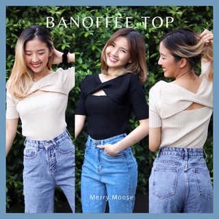 เสื้อไหมพรมเกาหลี Banoffee Top