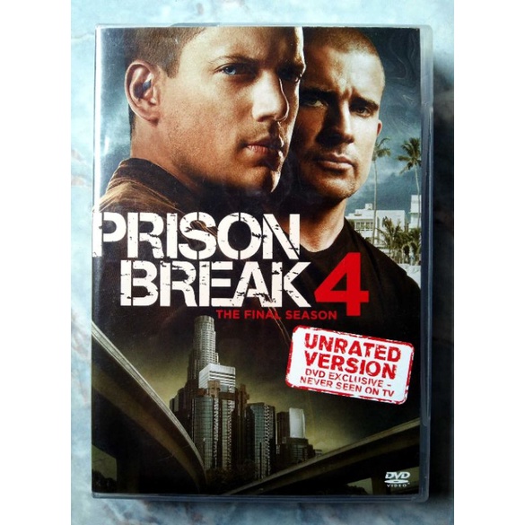 📀 BOXSET SERIES PRISON BREAK 4 📌กรุณาอ่านรายละเอียดเพิ่มเติมด้านล่างครับ