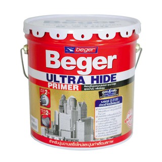 สีรองพื้นปูนใหม่ BEGER ULTRAHIDE B-2100 5 แกลลอน