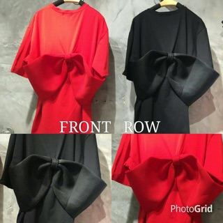 Big bow dress tee koreastyle