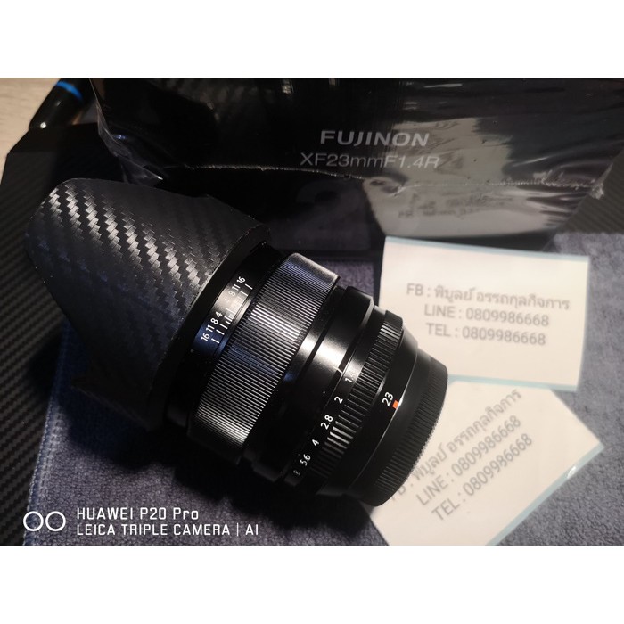 Fujinon 23mm F1.4 อดีตประกันศูนย์ไทย Fuji Fujifilm