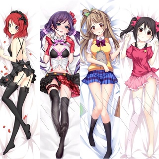 พร้อมส่ง ปลอกหมอนอิง ลายการ์ตูนอนิเมะญี่ปุ่น Love Live Kotori Niko Nozomi Maki Dakimakura ขนาด 160*50 35*55 ซม. สองด้าน ขนาด 150*50 ซม.