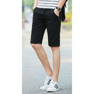 🎉กางเกงขาสั้น สามส่วนชาย ผ้าฝอกนิ่ม สวมใส่ได้ทุกสไตล์  Mens Casual shorts fashion Comfy style jeans  M 🎉